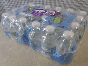 lot 186 image: (C-1) 24 Bottles of Splash Acai Gra...