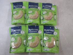 lot 208 image: (B-1) 6 Bags of Planters Dill Pickl...