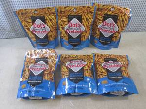 lot 209 image: (B-1) 6 Bags of Dots Homestyle Sou...