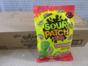 lot 214 image: (EC2) 12 Bags of Sour Patch Kids Wa...