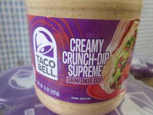 lot 228 image: (B-2) 12 Jars of Taco Bell Creamy C...