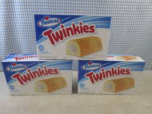 lot 247 image: (C-1) 3 Boxes of Hostess Twinkies B...