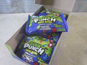 lot 261 image: (C-1) 12 Bags of Sour Punch Assorte...