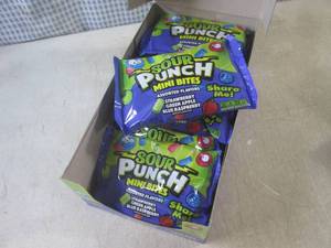 lot 263 image: (C-1) 12 Bags of Sour Punch Assorte...
