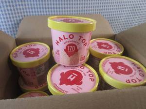 lot 271 image: (C-2) 12 Halo Top Strawberry Light ...