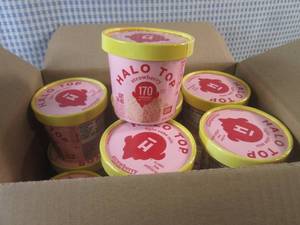 lot 272 image: (C-2) 12 Halo Top Strawberry Light ...