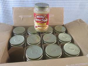 lot 277 image: (B-3) 12 Jars of Heinz Home Style R...