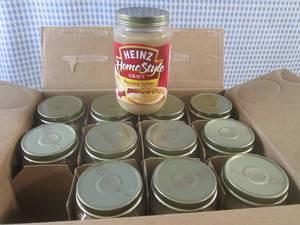 lot 278 image: (B-3) 12 Jars of Heinz Home Style R...