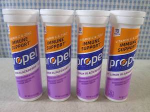 lot 279 image: (B-1) 4 Tubes of Propel Lemon Black...