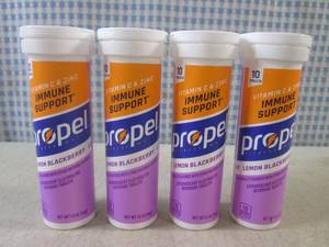 lot 281 image: (B-1) 4 Tubes of Propel Lemon Black...