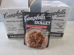 lot 282 image: (C-2) 12 Pouches of Campbells Sauc...