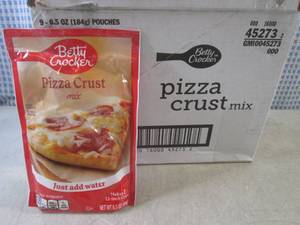 lot 289 image: (B-3) 9 Pouches of Pizza Crust Mix ...