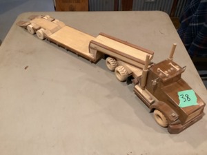 lot 38 image: Freightliner - Wood - Hand Made