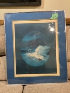 lot 21 image: Wave print