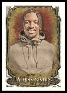 lot 19 image: Jayden Daniels RC 2024 Topps Allen & Ginter #293 Washington Commanders  Football Card
