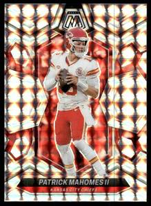 lot 33 image: Patrick Mahomes II 2024 Panini Mosaic Silver #106 Kansas City Chiefs  Football Card