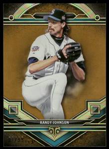 lot 81 image: Randy Johnson 8799 2024 Topps Triple Threads Gold Entertainment The Babe Ruth Series Holograms #104 Arizona Diamondbacks  Baseball Card