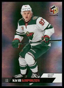 lot 98 image: Kirill Kaprizov 2020 Upper Deck HoloGrFx Rookies #HG-1 Minnesota Wild  Hockey Card