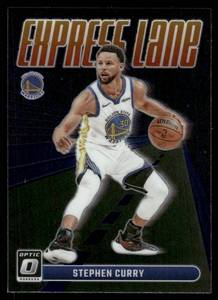 lot 118 image: Stephen Curry 2023 Donruss Optic Express Lane #25 Golden State Warriors  Basketball Card