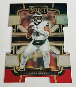 lot 46 image: Jalen Hurts Die Cut Prizm Concourse 2024 Select #79 Football Card