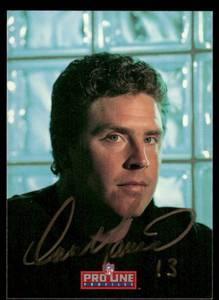 lot 11C image: Dan Marino Autograph 1993 Pro Line Profiles #558 Miami Dolphins Football Card