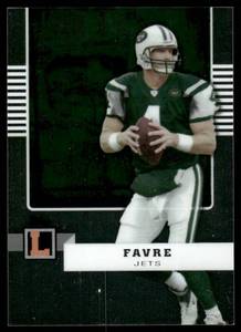 lot 44A image: Brett Favre 220949 2008 Topps Letterman #47 Green Bay Packers Football Card