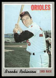 lot 79B image: Brooks Robinson 1970 Topps #230 Baltimore Orioles Baseball Card