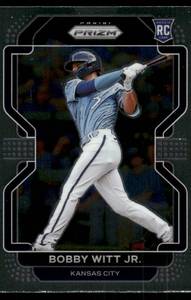 lot 91A image: Bobby Witt Jr. RC 2022 Panini Prizm #33 Kansas City Royals Baseball Card