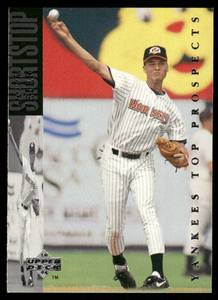 lot 106B image: Derek Jeter RC 1993 Upper Deck #185 New York Yankees Baseball Card