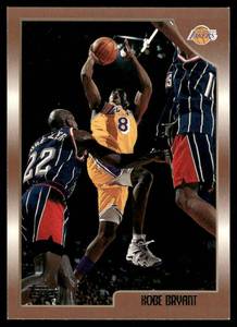 lot 54A image: Kobe Bryant 1998 Topps #68 Los Angeles Lakers Basketball Card