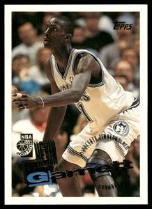lot 60A image: Kevin Garnett RC 1995 Topps Draft #237 Minnesota Timberwolves Basketball Card
