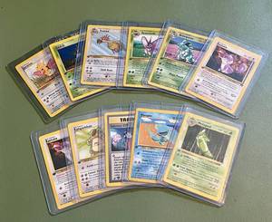 lot 66A image: Pokmon 11-Card Lot