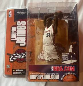 lot 199 image: LeBron James MacFarlane Basketball Figure