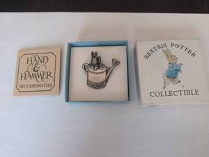 lot 14A image: Beatrix Potter Peter Rabbit Pin