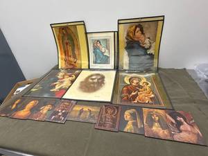 lot 17 image: Religious Art Print Collection