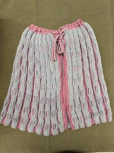 lot 47 image: Handmade Crochet Skirt