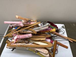 lot 74 image: Vintage Assorted Hangers Lot