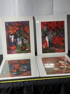 lot 122 image: Rita Kitch Christmas Prints Set