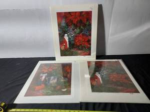 lot 127 image: Limited Edition Xmas Prints Set