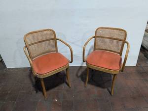 lot 265 image: Vintage Stendig Armchairs Pair