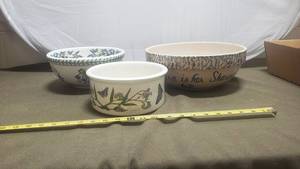 lot 314 image: Portmeirion Botanic Garden Bowl Set