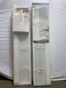 lot 221 image: JCPenney Home Collection 31x64 Faux Wood Blinds PVC