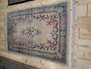 lot 231 image: Handmade Oriental Wool Rug 4x6