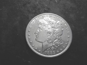 lot 16 image: 1885 Morgan Silver Dollar