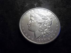 lot 27 image: 1900 Morgan Silver Dollar