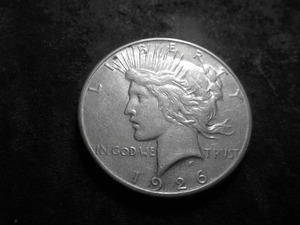 lot 35 image: 1926 S Peace Silver Dollar