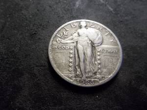 lot 59 image: 1926 Standing Liberty Quarter