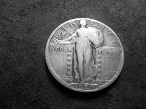 lot 64 image: 1929 D Standing Liberty Quarter