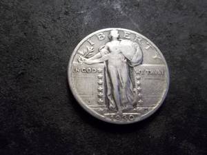 lot 66 image: 1930 Standing Liberty Quarter
