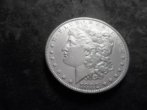 lot 10 image: 1882 Morgan Silver Dollar